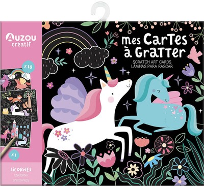Image de Mes cartes à gratter licornes