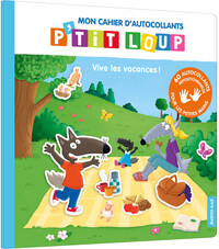 Picture of MON CAHIER D'AUTOCOLLANTS P'TIT LOUP - VIVE LES VACANCES !