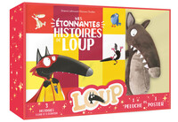 Image de Coffret peluche - Mes étonnantes histoires loup