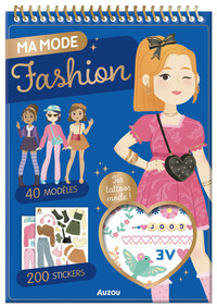 Image de Ma mode fashion - 40 modèles - 200 stickers - des tattoos !