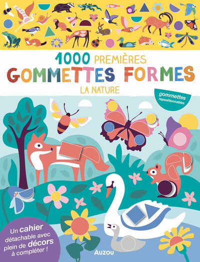 Image de 1000 PREMIERES GOMMETTES FORMES - NATURE