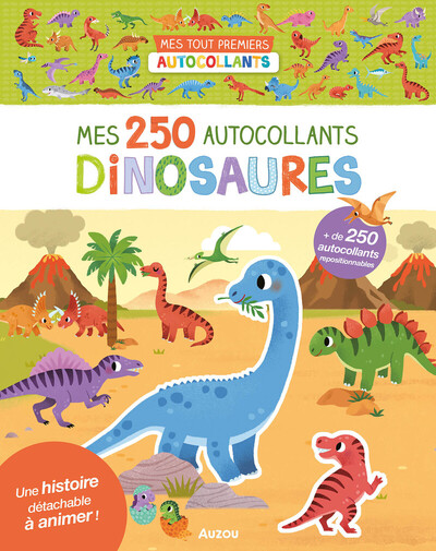 Image de MES 250 AUTOCOLLANTS - DINOSAURES NED