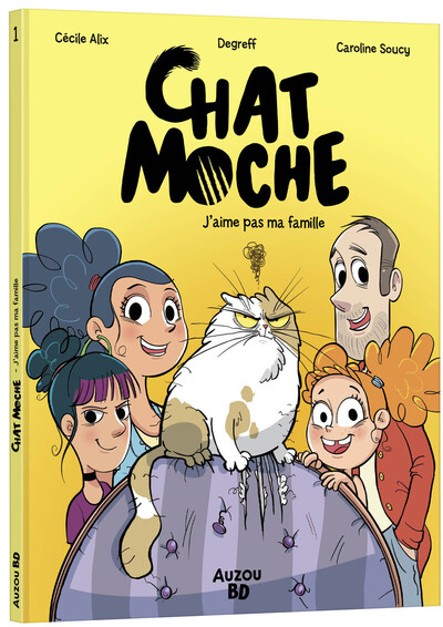 Image de Chat Moche - Tome 1 J'aime pas ma famille