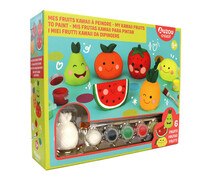 Image de Mes fruits kawaii à peindre - 6 fruits