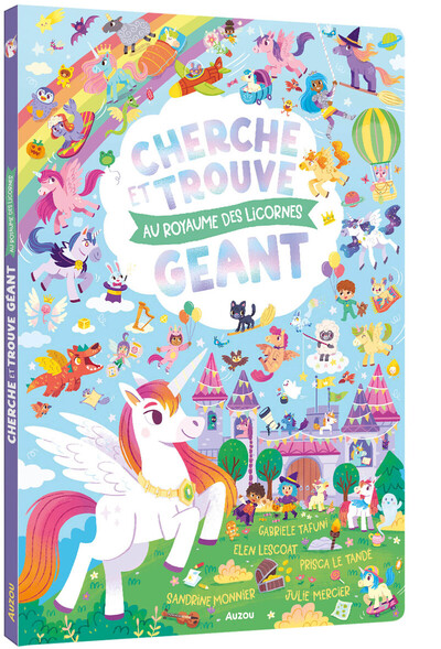 Picture of CHERCHE ET TROUVE GEANT - AU ROYAUME DES LICORNES