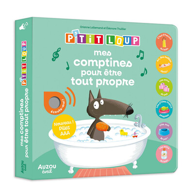 Picture of Mes premiers sonores p'tit Loup - Mes comptines pour être tout propre
