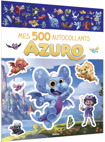 Picture of 500 autocollants Azuro