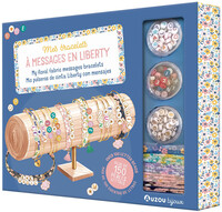 Image de MA BOITE A BIJOUX - MES BRACELETS A MESSAGES EN LIBERTY