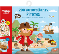 Image de 200 autocollants pirates NED
