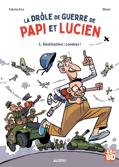 Picture of La drôle de guerre de Papi et Lucien T1 - 48HBD