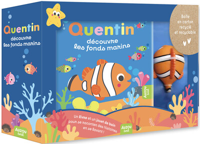 Picture of MON PREMIER LIVRE DE BAIN - QUENTIN DÉCOUVRE LES FONDS MARINS