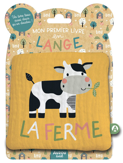 Picture of Mon premier livre tissu en Lange - La ferme
