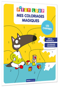 Picture of P'tit Loup - Mes coloriages magiques les chiffres