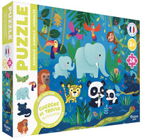 Picture of Puzzle cherche et trouve des tout-petits - les animaux
