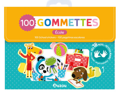 Picture of Ma pochette de 100 gommettes - École