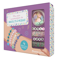 Image de MA MINI ACCUMULATION DE BRACELETS A MESSAGE - MON SUPERBE BIJOU