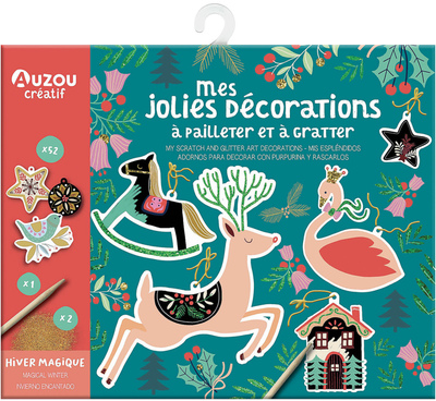 Image de Mes jolies décorations à pailleter et à gratter - Hiver magique