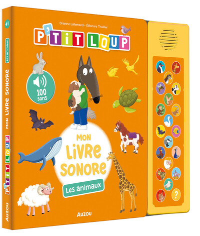 Picture of P'tit Loup - Mon livre sonore - Les animaux
