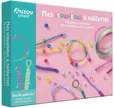 Image de MON COFFRET D'ARTISTE - MES SCOUBIDOUS À PAILLETTES