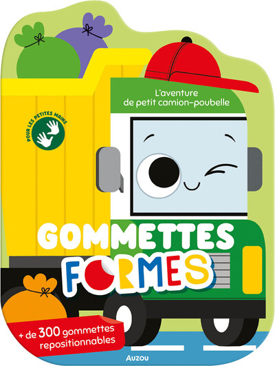 Image de GOMMETTES FORMES - L'AVENTURE DE PETIT CAMION-POUBELLE