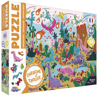 Picture of Puzzle cherche et trouve - les dinosaures