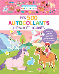 Picture of Mes tout premiers autocollants - 500 autocollants chevaux et licornes
