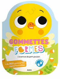 Image de GOMMETTES FORMES - L'AVENTURE DE PETIT POUSSIN