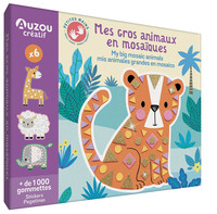 Image de MON COFFRET D'ARTISTE - MES GROS ANIMAUX EN MOSAIQUES