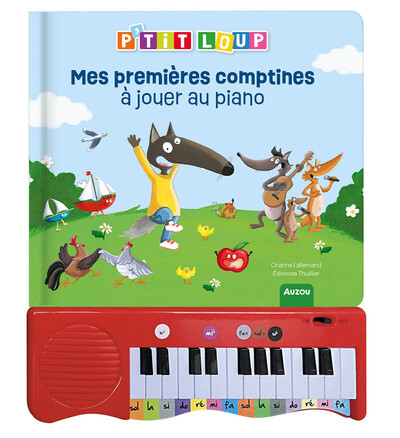 Picture of MON LIVRE PIANO P'TIT LOUP - MES 1ERES COMPTINES