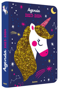 Image de AGENDA 2023-2024 SEQUINS LICORNE