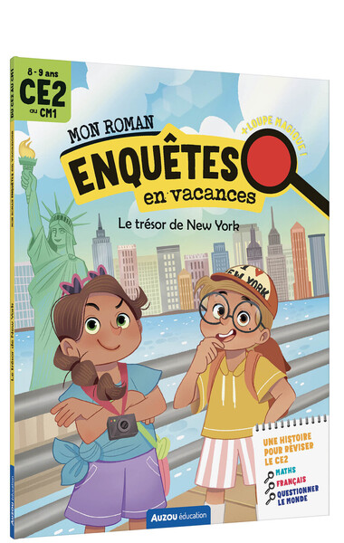 Image de Mon roman enquêtes en vacances ce2 - le trésor de new york