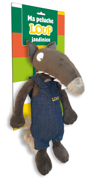 Image de Ma peluche Loup jardinier