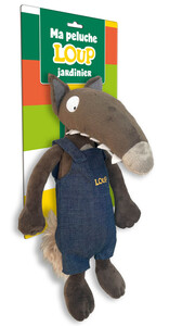 Image de Ma peluche Loup jardinier