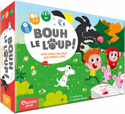 Picture of P'TITS JEUX - BOUH LE LOUP ! DOMINO
