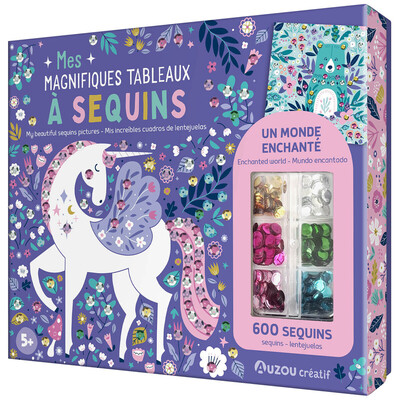 Image de 100 % créa - Mes magnifiques tableaux à sequins