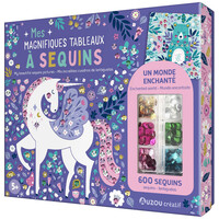 Image de 100 % créa - Mes magnifiques tableaux à sequins
