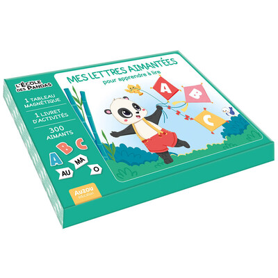 Image de L'école des pandas - Mes lettres aimantées pour apprendre à lire