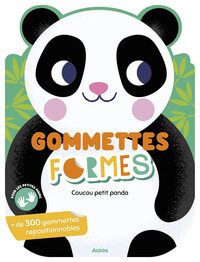 Image de Gommettes formes - Coucou petit panda