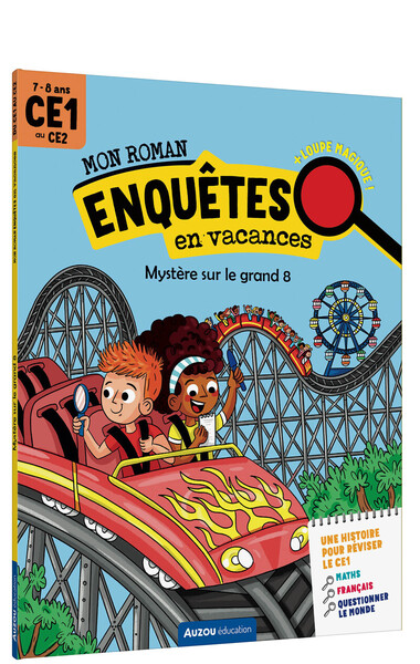 Picture of Mon roman - enquêtes CE1 au CE2 - Mystère sur le grand 8