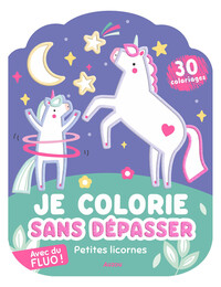 Picture of Coloriages fluo - Petites licornes