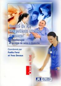 Image de QUALITE DE VIE DES PATIENTS ATTEINTS DE CANCER. CHIMIOTHERAPIE ET ERVICES DE SOI