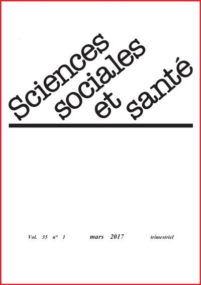 Picture of Revue sciences sociales et santé - Volume 35 n°1 - Mars 2017