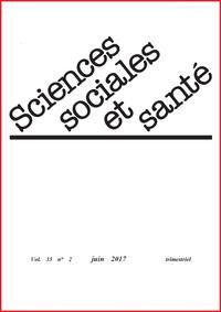 Picture of Revue sciences sociales et santé - Volume 35 n°2 - Juin 2017