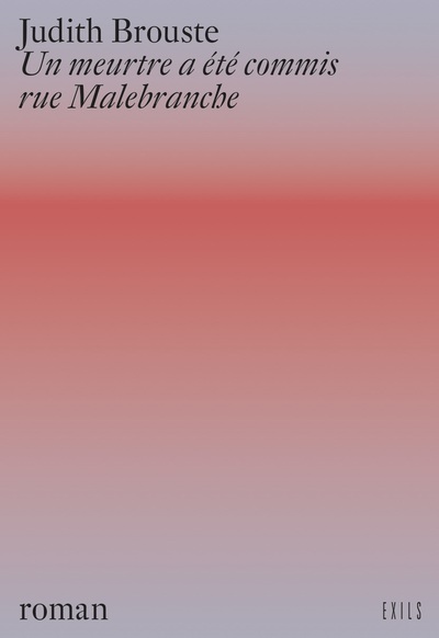 Picture of Un meurtre a été commis rue Malebranche