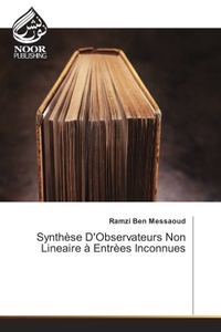 Picture of Synthèse D'OBSErvateurs Non Lineaire A entrees Inconnues