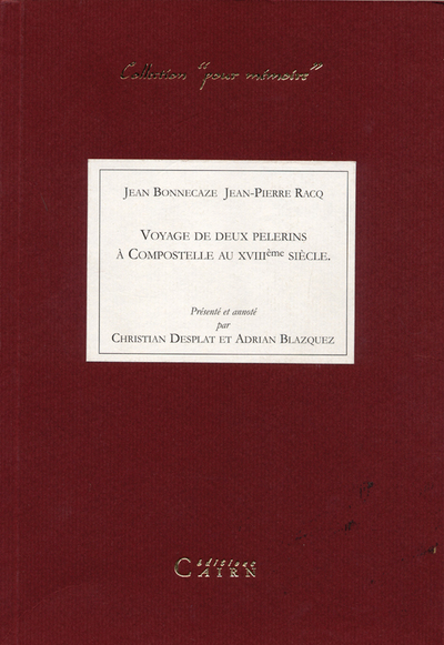 Picture of Voyage de deux pèlerins à Compostelle au XVIIIe siècle