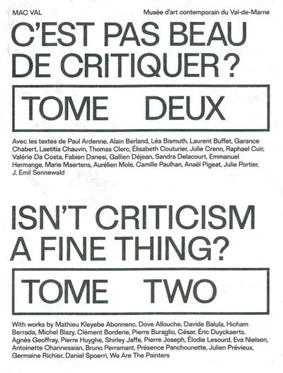 Image de C'est pas beau de critiquer