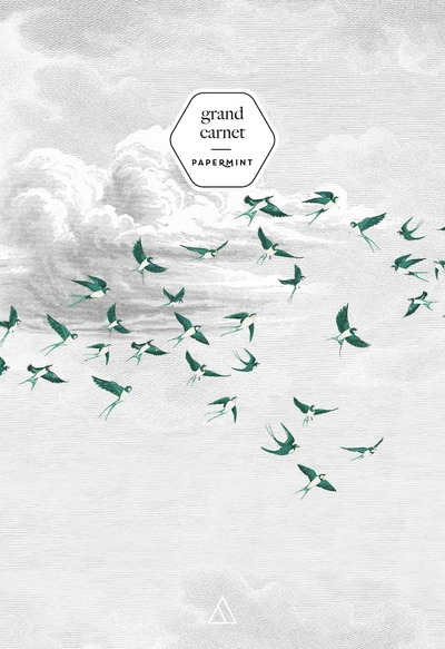 Image de Grand Carnet - PaperMint Swallow Cloud vert