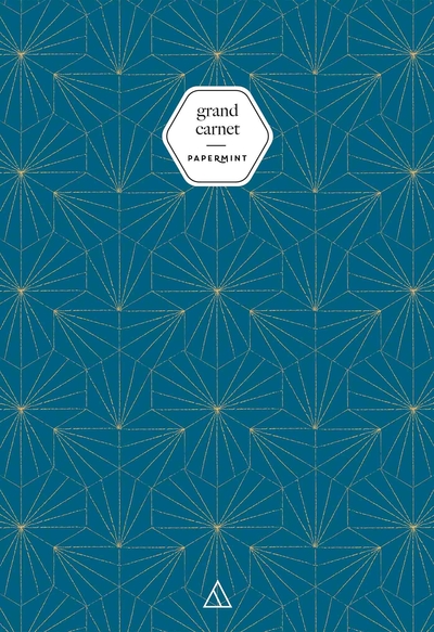 Image de Grand Carnet - PaperMint Tiles Bleu