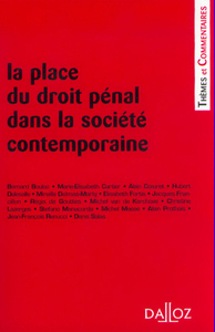 Picture of Place du droit pénal dans la société contemporaine